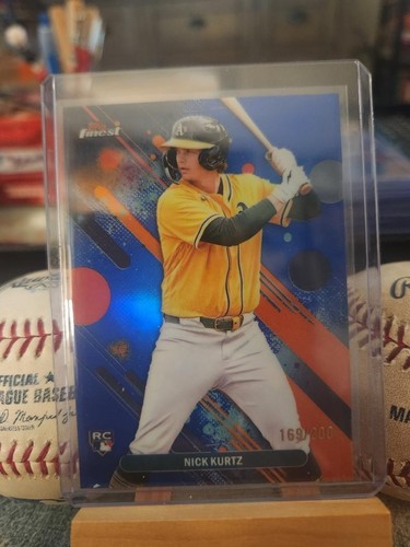 Nick Kurtz 2024 Panini Prospect Edition Holo Chrome Auto Rookie RC SP Red Prizm