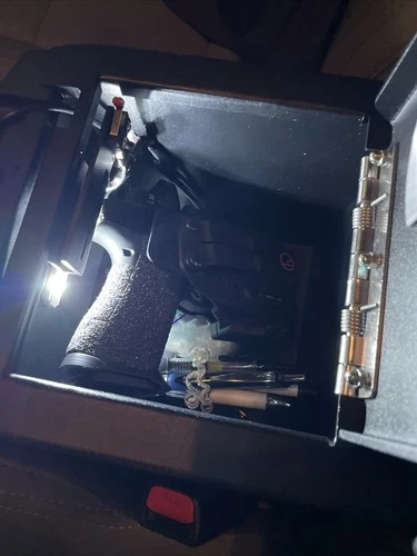 Center Console Gun Safe Vault Storage Box 00016-35986 For 2016-23 Toyota Tacoma - Image 4 of 4