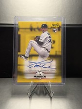 2025 Topps Stadium Club - Autographs Ty Madden #SCBA-TM Yellow (AU, RC)