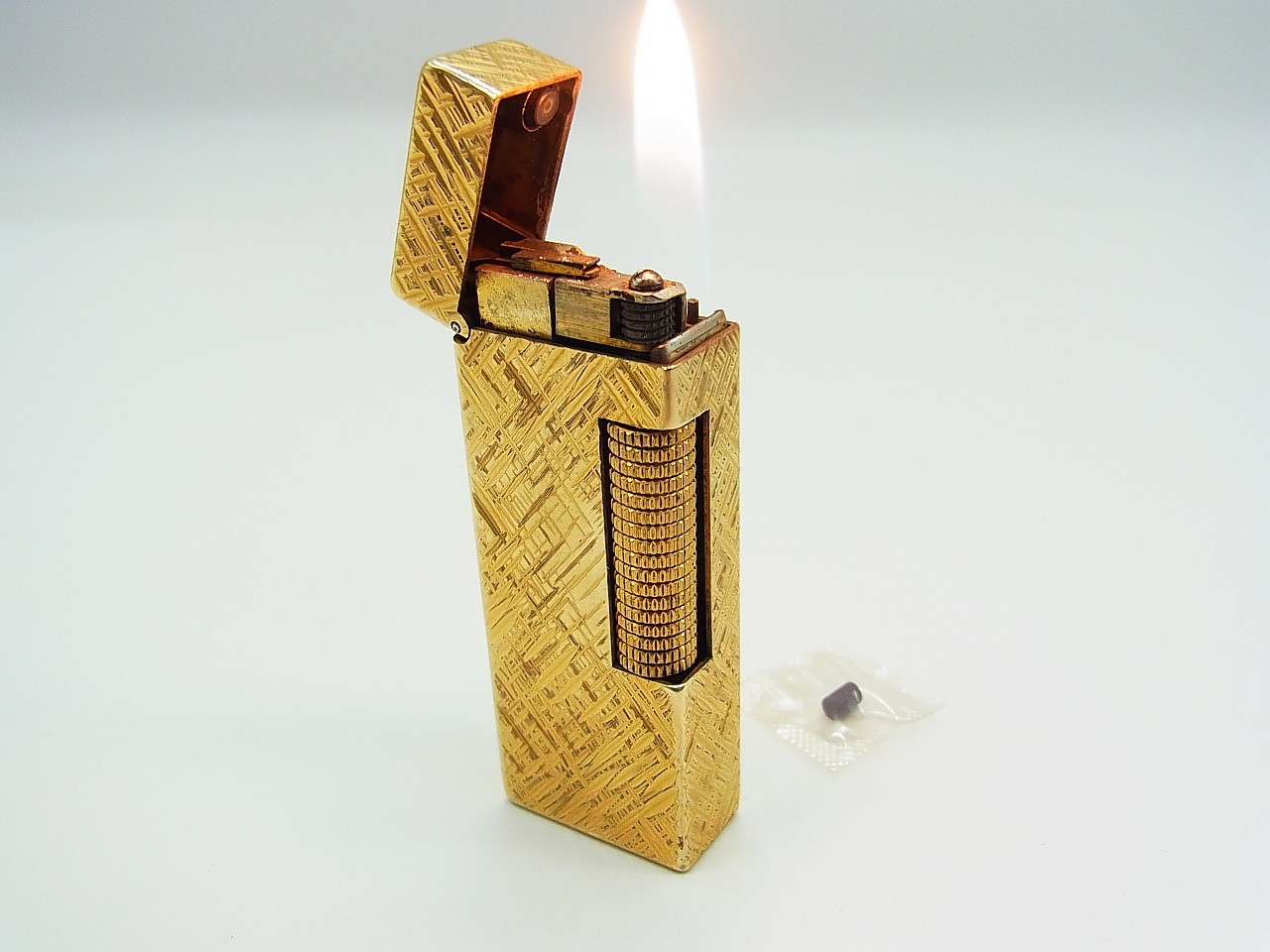 Gold Plated With Flint (b115