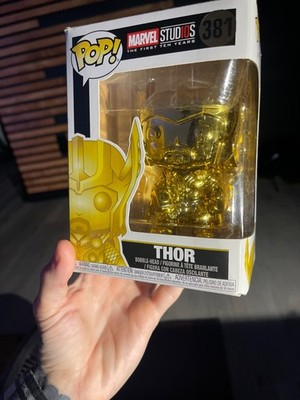 Golden Thor  Marvel 10 year anniversary  Funko Pop