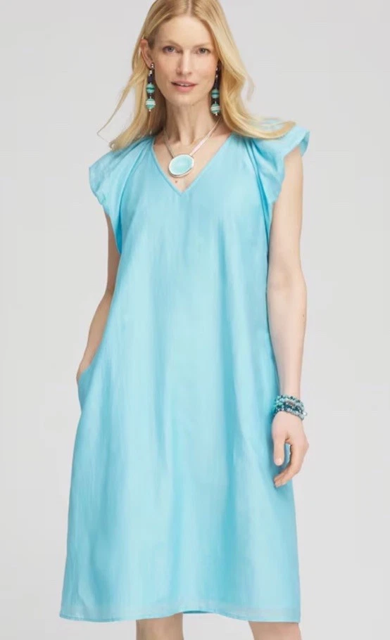chico's dresses cocktail and party Travelers Convertible Maxi Dress