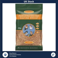 Ultimate Wheat-Free Wild Bird Food with Suet Pellets & Sunflower Hearts 20 kg 2.45 per kilo