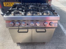 angelo po 6 burner cooker / oven nat / LPG gas in mint condition