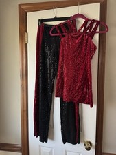 Dance Costume Two Piece Adult Medium