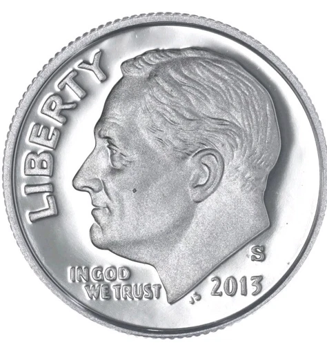 2013-S Proof Roosevelt Dime SILVER