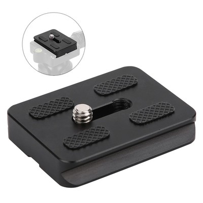 PU40 Spherical Ballhead Quick Release Plate With 1/4in Screw For Digital Cam Fit
