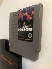 Mike Tyson&rsquo;s Punch-Out!!  NES Nintendo Cartridge & Dustcover