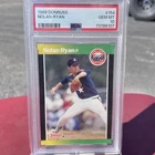 1989 Donruss Nolan Ryan #154 Error, Variation. (no asterisk)