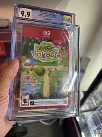 Pokemon Pokopia Graded CGC 9.9 A++ 1st Print Nintendo Switch 2🔥
