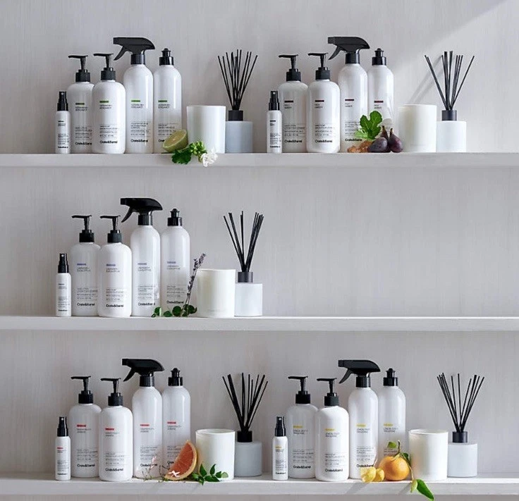 Crate & Barrel Lavender + Eucalyptus Scented Candle ~ 8 oz. - Image 3 of 4