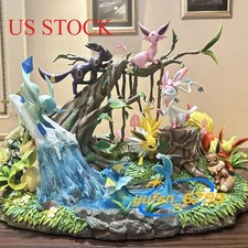 Eeveelution Figure Painted Statue Anime PVC Model Collectibles Boxed Toys Gift