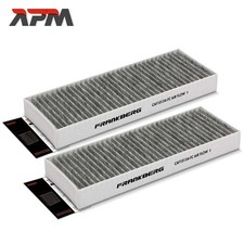 2x Innenraumfilter Aktivkohlefilter für Porsche 911 Cabriolet Targa 992 3.0-4.0