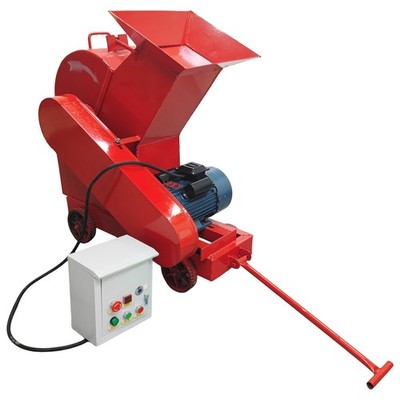 220V Hammer Type Construction Waste Crusher Hammer Crusher w/15mm Screen 1 Ton/h