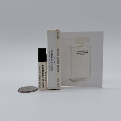 #ad #ad NARCISO RODRIGUEZ Pure Musc Blanc For Her Intense Sample Spray x 1 Pcs 0.6ml $13.92