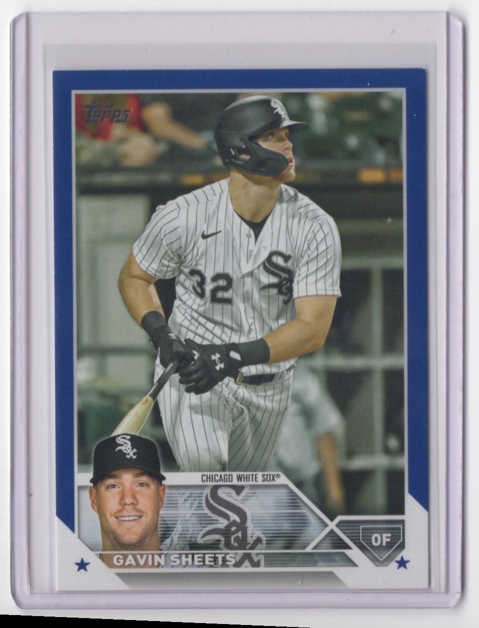 2023 Topps Royal Blue Gavin Sheets Chicago White Sox #132