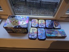 Pikachu Lunch Box, Pencil Tin, And Mini Tin Empty