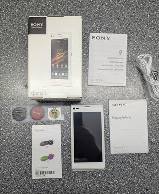 Sony Xperia L - 16GB - Weiß (Ohne Simlock) (Einzel SIM)