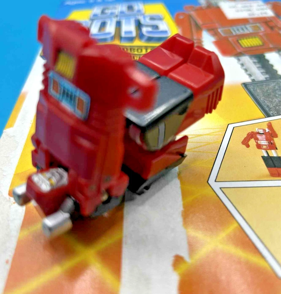 Vintage Bandai Gobots Scooter Moped MR-16 Full Cardback High grade - Image 3 of 3