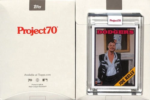 2021 TOPPS PROJECT 70 #419 1988 JOE KELLY - LOS ANGELES DODGERS - JONAS NEVER