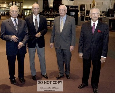 APOLLO 11 NEIL ARMSTRONG BUZZ ALDRIN COLLINS KRAFT - 8X10 NASA PHOTO