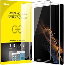 JETech Screen Protector for Samsung Galaxy Tab S8 Ultra Transparent