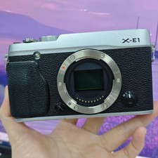 Fujifilm Fuji X Series X-E1 16.3MP Mirrorless Digital Camera Body Only English