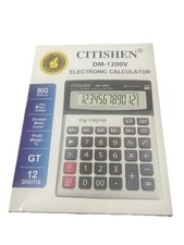 DM-1200V Scientific Calculator ? Dual Power, Large Display, Great Condition