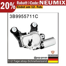 WISCHERMOTOR HECKWISCHERMOTOR HINTEN FÜR VW 3B 3BG 97-05 AUDI A3 8L1 A4