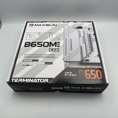 MaxSun MS-Terminator B650M WiFi AMD AM5 Micro ATX Mainboard