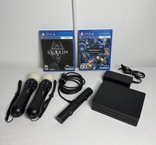 Playstation 4 PS4 VR Bundle: Processor Unit, Camera, Motion Controllers Games