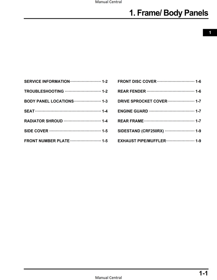 HONDA CRF250R CRF250RX 2023 - COMPETITION HANDBOOK - Image 3 of 4