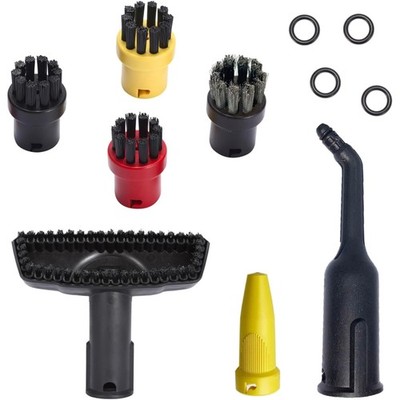 Zubehör für Dampfreiniger Kärcher SC1 SC2 SC3 SC4 SC5 Easyfix, 4 Rundbürstens...