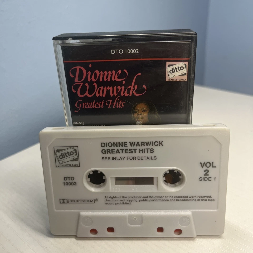 Dionne Warwick - Greatest Hits (Cassette Tape) - Image 2 of 3