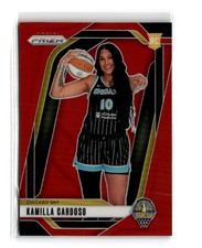 Kamilla Cardoso 2024 Panini Prizm WNBA Rookie #149 Red Prizm /299 Chicago Sky