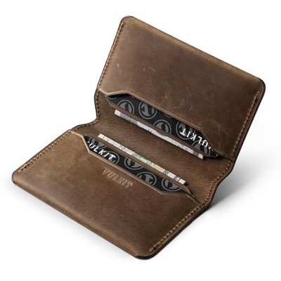 Vulkit Slim Minimalist Card Holder Rfid Blocking Leather Credit Card Holder
