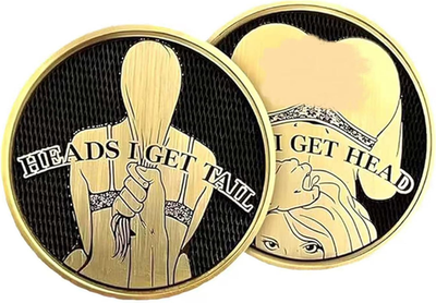 #ad #ad 2025 2PCS Heads and Tails Coin Heads I Get Tail CoinTails I Get Head Coin $16.99