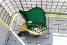 Horn. Ventilhorn. Doppelhorn. Waldhorn. Fürst Pless Horn. Blechblasinstrumente.