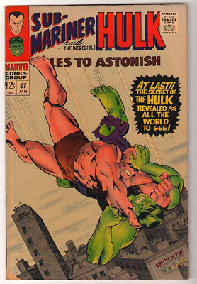 Marvel TALES TO ASTONISH 87  HULK SUB MARINER   FN+ 5.5