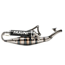 MARMITTA SCARICO SCOOTER YASUNI R CARBONIO MINARELLI ORIZZONTALE TUB902C