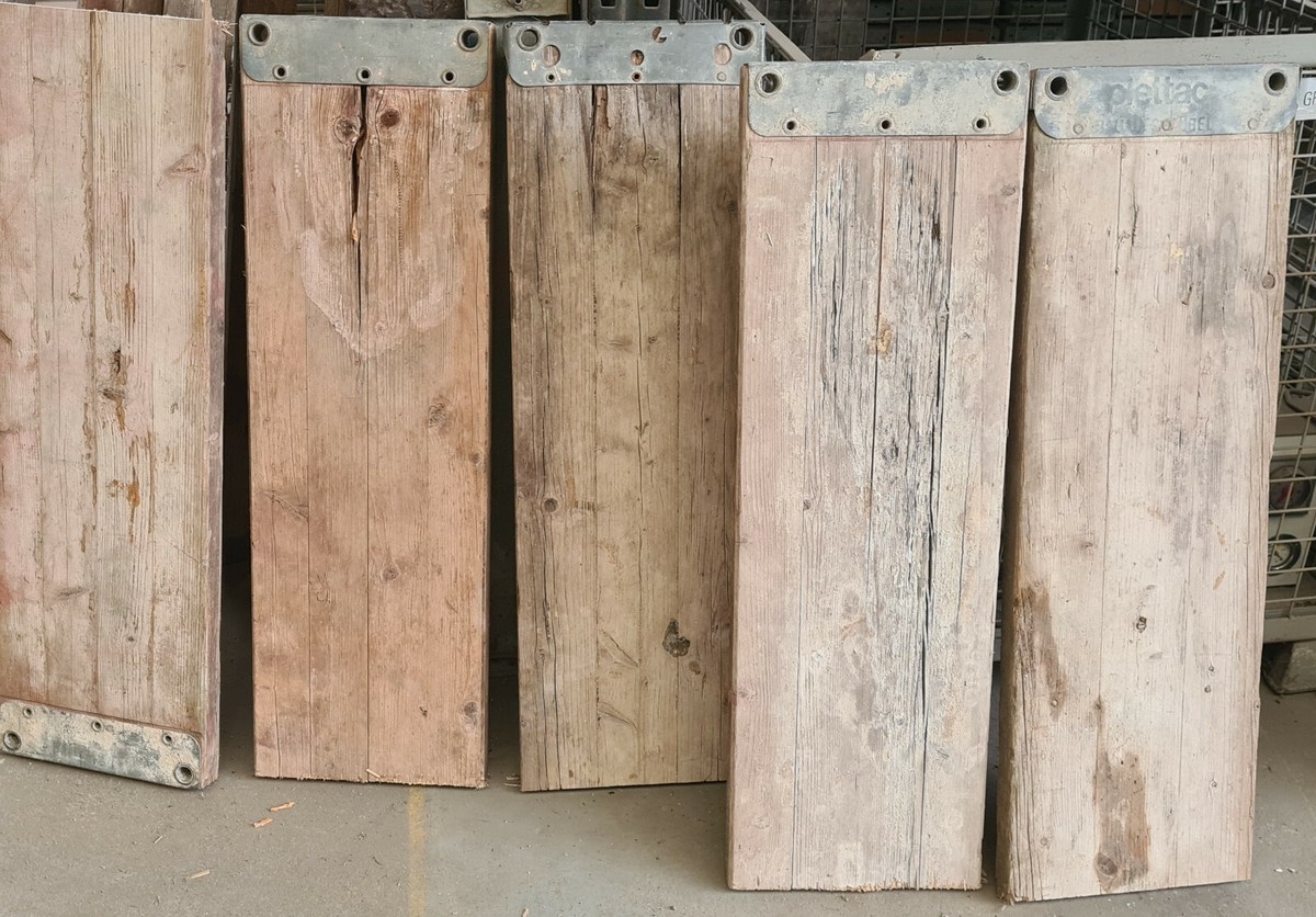 Produktbild von Gerüstbohlen Aus Holz – 125 Cm Länge, Gebraucht, Als Baubohlen Oder Dielen