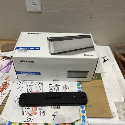 Bose Bluetooth Speaker III with charging cradle | eBay