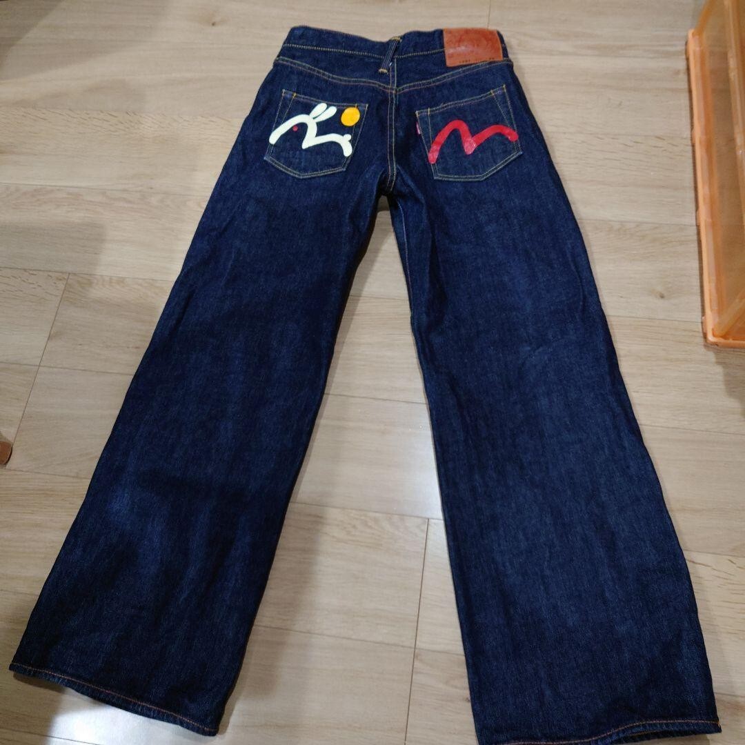 Evisu Yamane LOT1982 Women's Denim Jeans Pants Seagull Limited