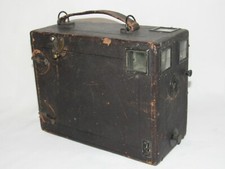 06E27 ANCIEN GROS APPAREIL PHOTO A PLAQUES DE VERRE VERS 1900 - MARQUE A DÉFINIR