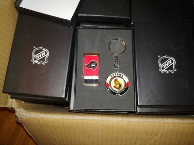 100 SPINNER KEYCHAIN & MONEY CLIP OTTAWA SENATORS NHL HOCKEY OFFICIAL