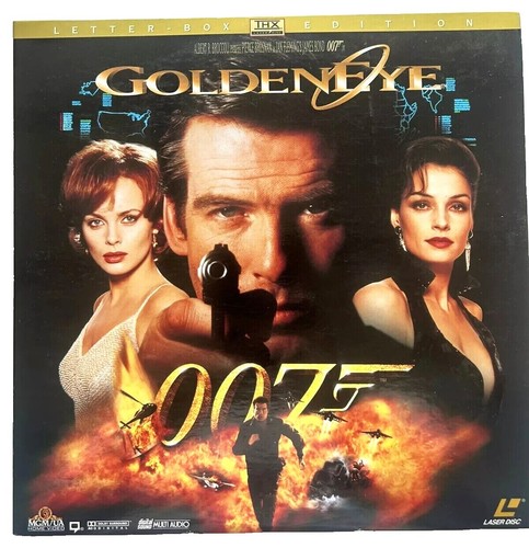 James Bond Goldeneye 007 Laserdisc 2 Disc Letterbox Pierce Brosnan