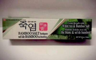  LG BAMBOO SALT TOOTHPASTE 160G  2PACKS