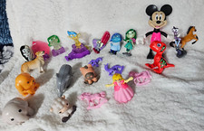  Lot of 22 Girls Toys Figurines Minnie Mouse Inside Out Cruella De Vil Disney