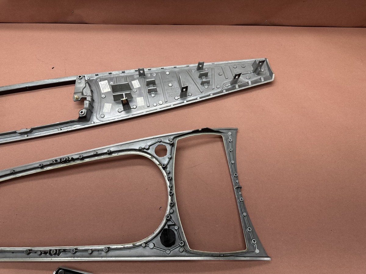 BMW E85 E86 Z4 Dash Interior Center Console Trim Aluminium Set OEM