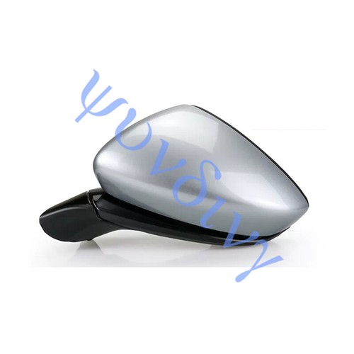 Side Mirror 2019-2023 For Mazda 3 Silver Left Side 13 Pin Blind Spot + Memory☆ - Picture 2 of 5